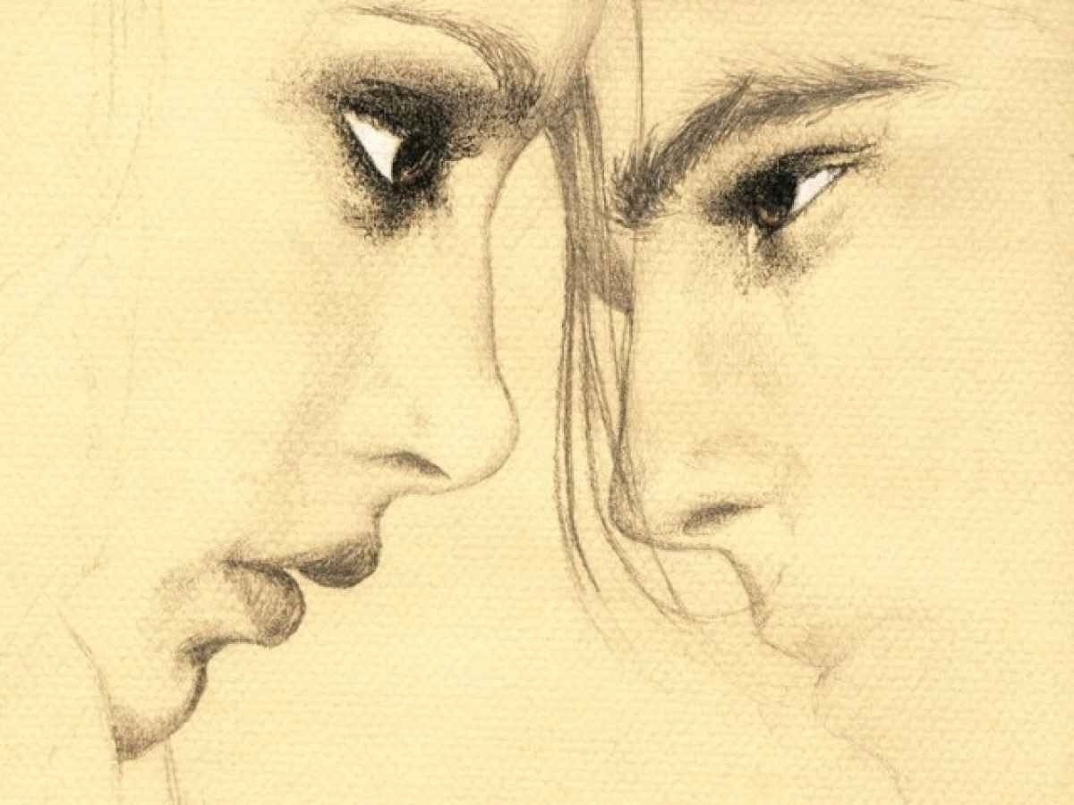 Смело глядя в глаза. Рисунки влюбленных. Мужчина и женщина рисунок. Влюбленные рисунок. Любовь карандашом.